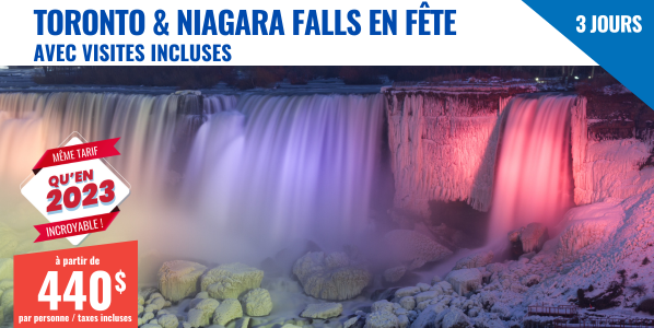 Ontario - Toronto & Niagara Falls en fête